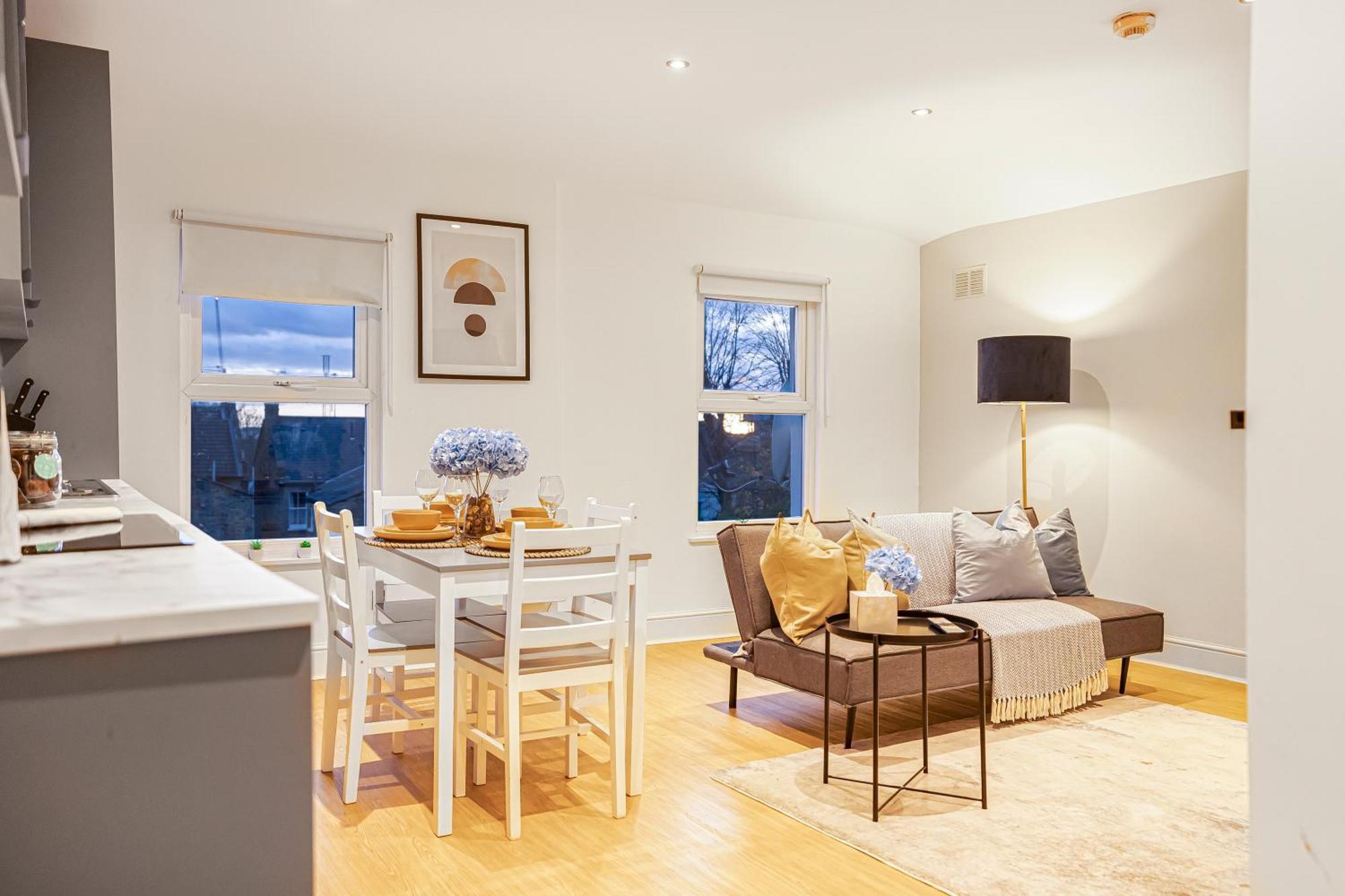 Modern Apartments London With Free Wifi Экстерьер фото