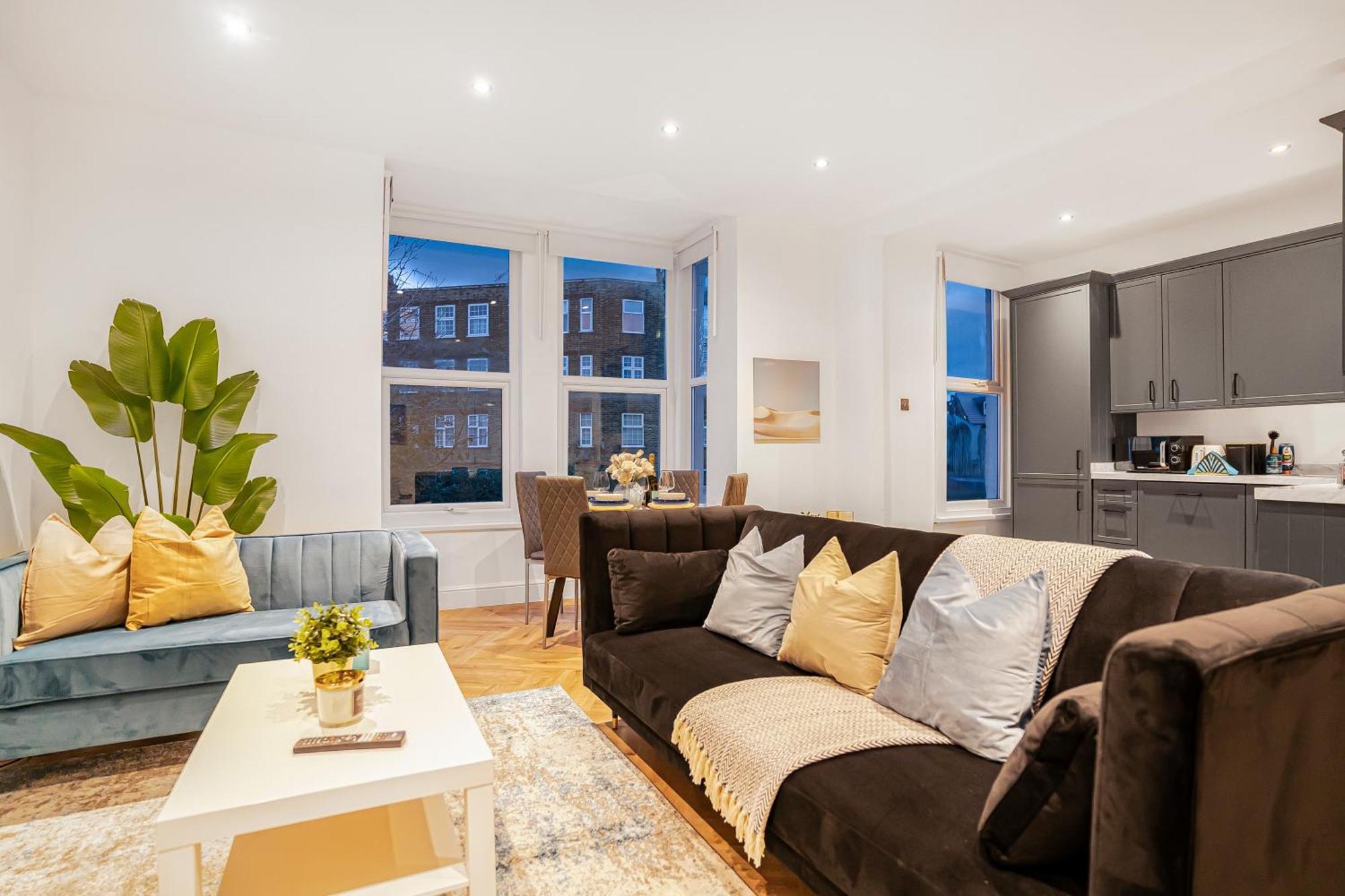 Modern Apartments London With Free Wifi Экстерьер фото